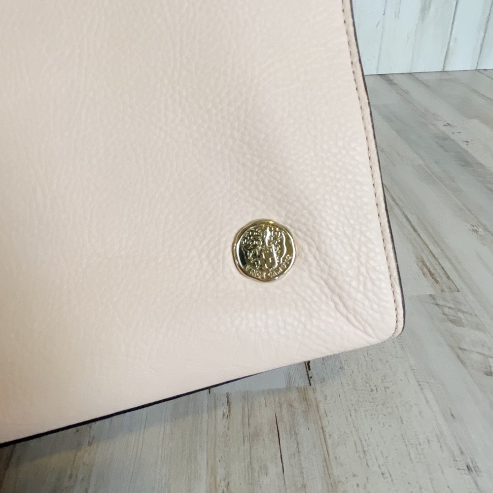 ❌SOLD❌ Vince Camuto | Womens Pale Peach Leather Elvan Tote Bag - Picture 6 of 7